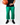 THG GREEN CROPPED SWEATPANTS