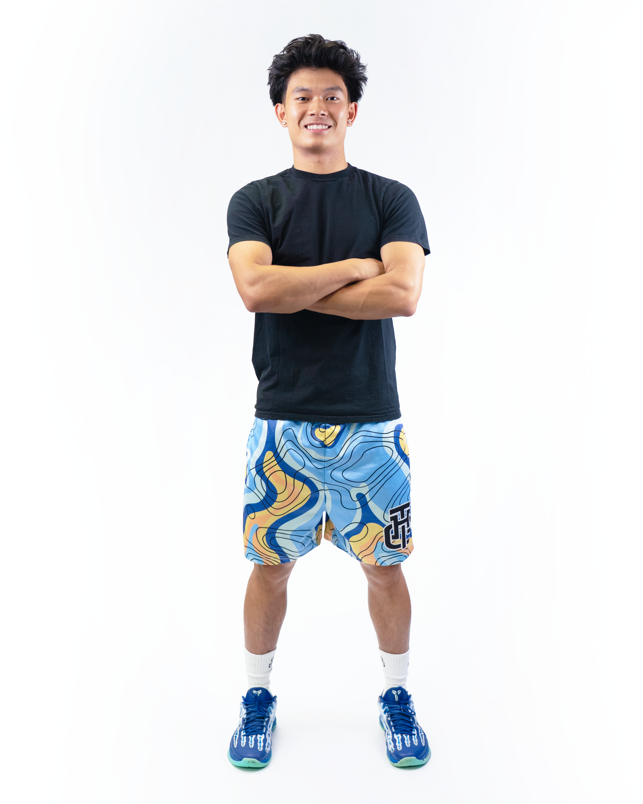ELEVATION BLUE SHORTS