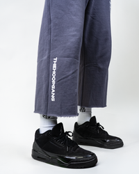 THG DARK GREY CROPPED SWEATPANTS