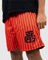 RED AND BLACK SHORTS