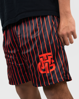 RED AND BLACK SHORTS