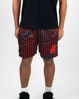 RED AND BLACK SHORTS