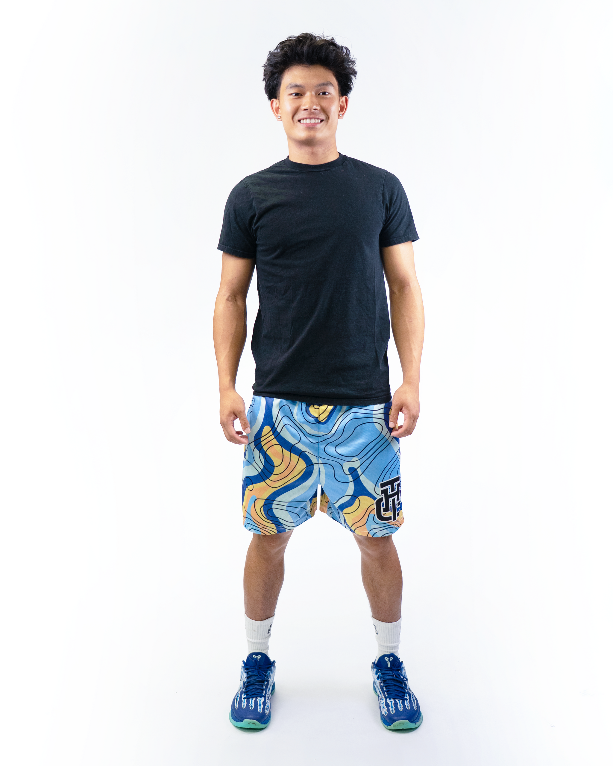 ELEVATION BLUE SHORTS