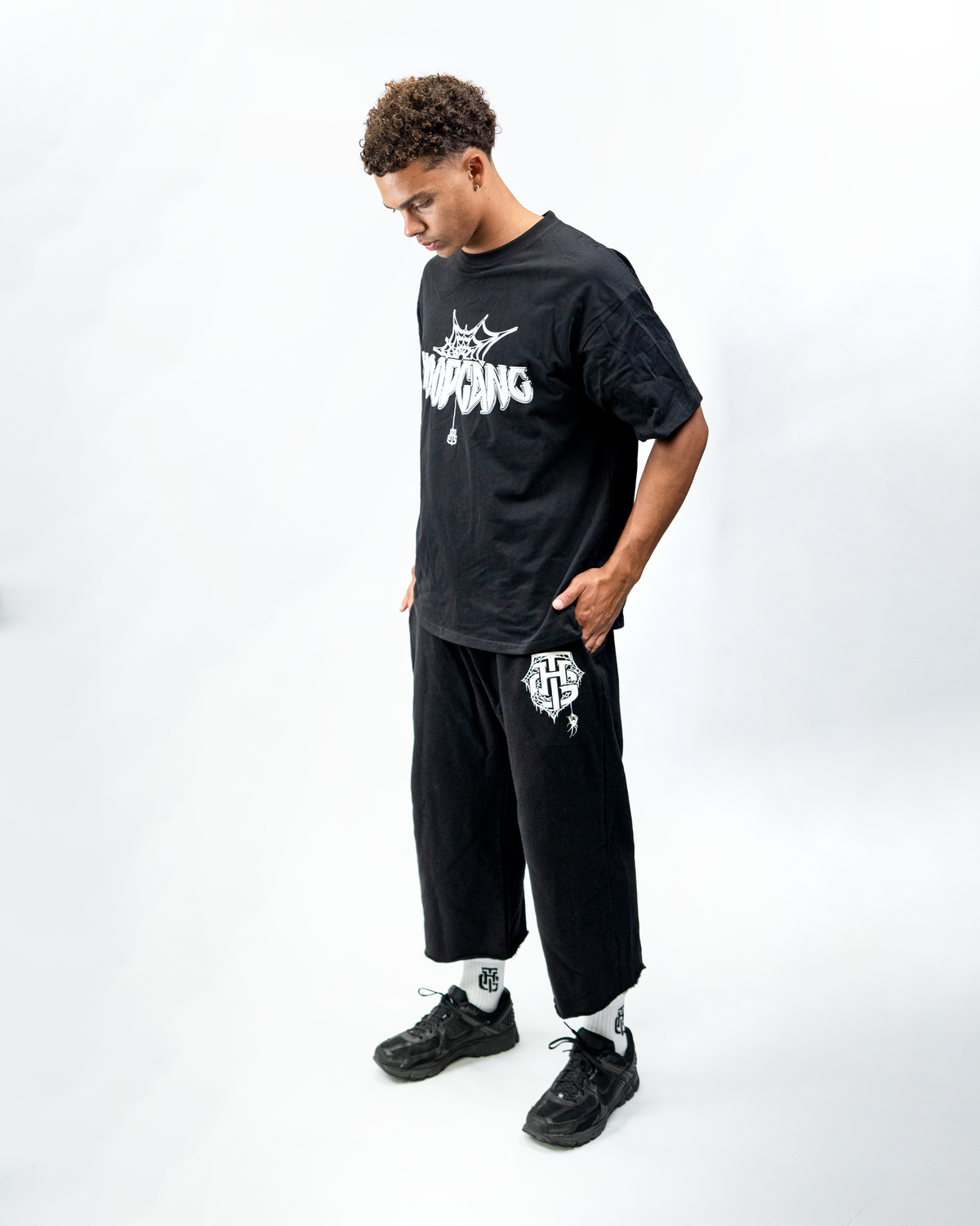 THG WEB CROPPED SWEATPANTS