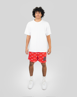 CHARM RED SHORTS