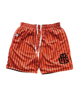 ORANGE AND BLACK SHORTS