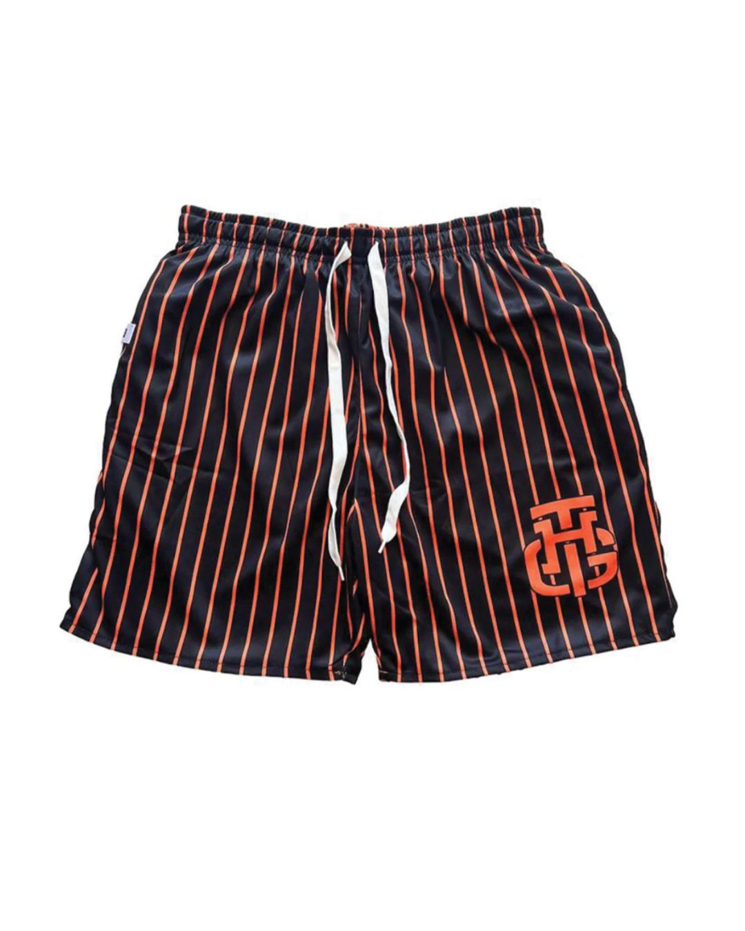ORANGE AND BLACK SHORTS