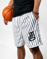BLACK AND WHITE SHORTS