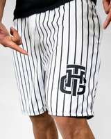 BLACK AND WHITE SHORTS