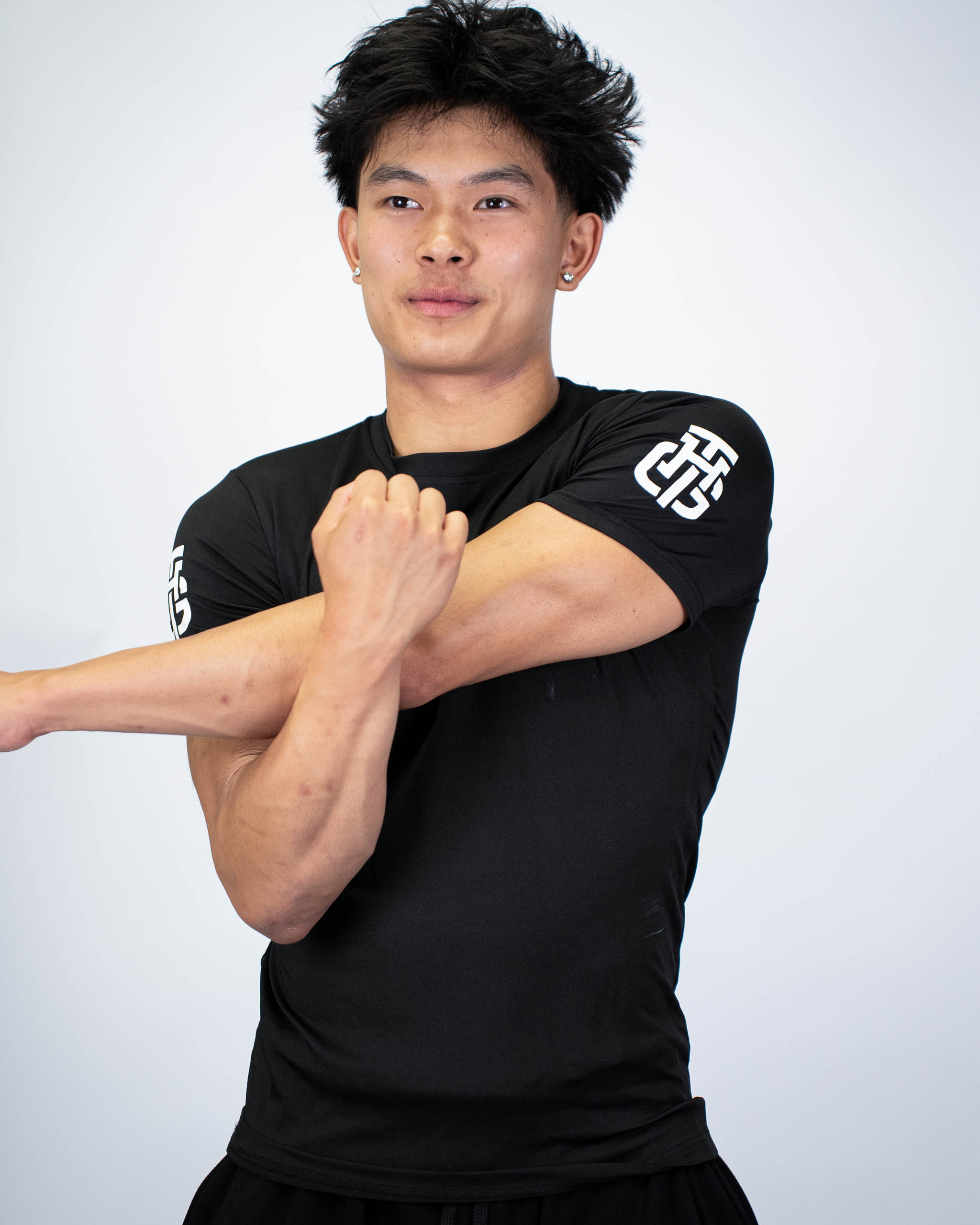 THG BLACK COMPRESSION SHIRT