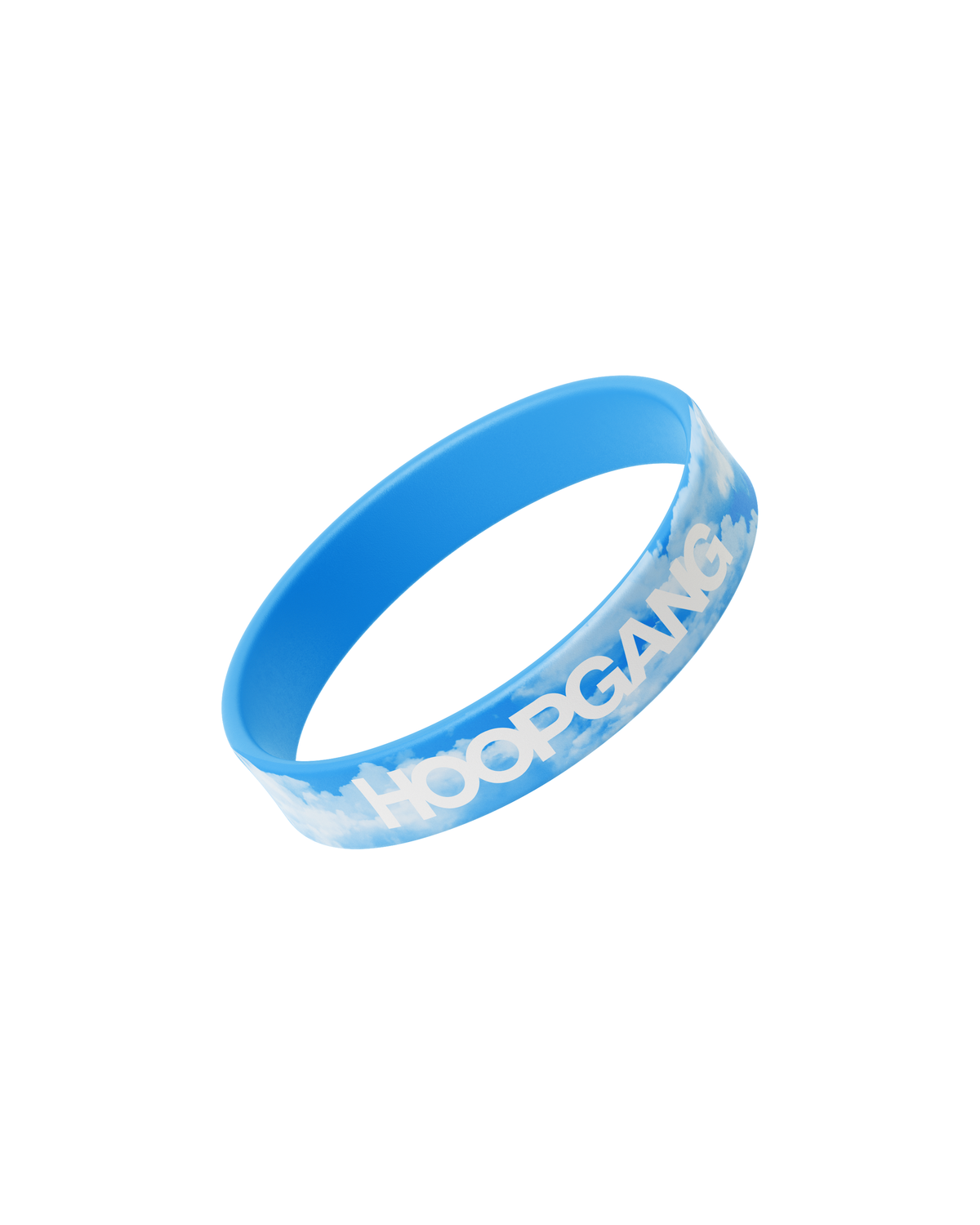 THG Cloud wristband, angled view