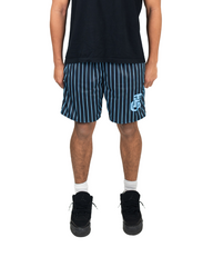BLUE AND BLACK