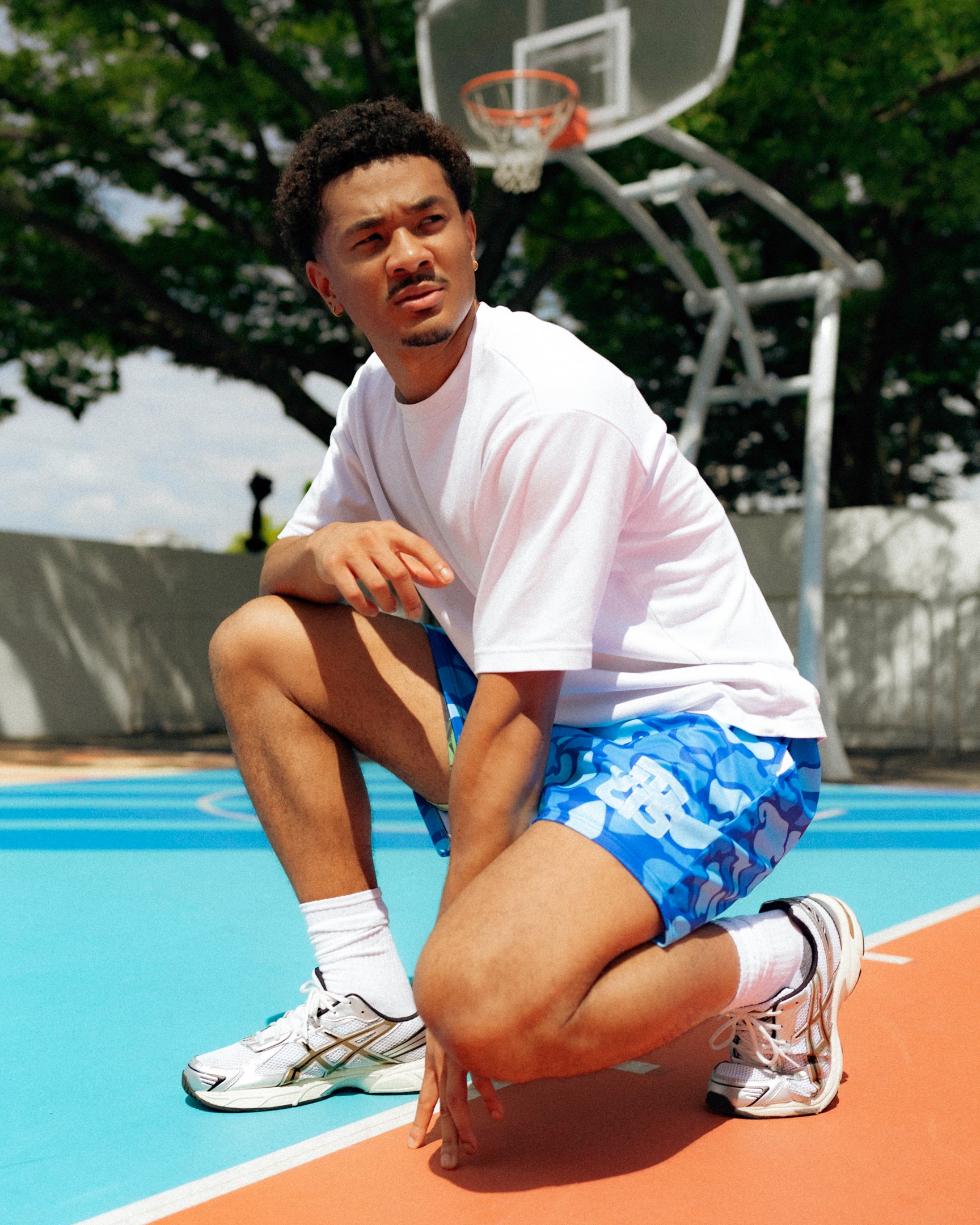 BLUE CLOUD SHORTS – The Hoop Gang