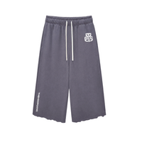 THG DARK GREY CROPPED SWEATPANTS