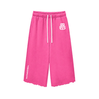 THG PINK CROPPED SWEATPANTS