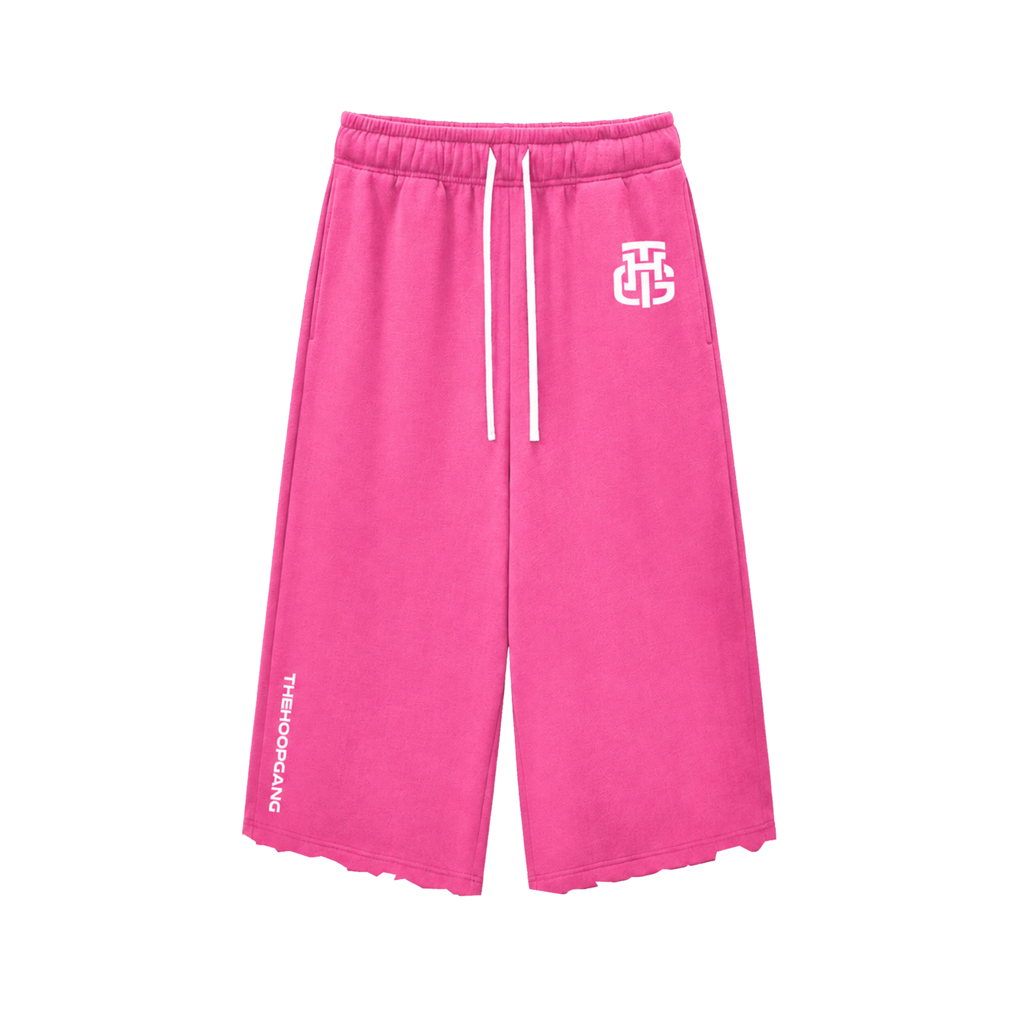 THG PINK CROPPED SWEATPANTS