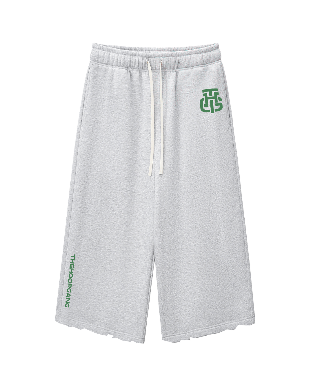 THG GREY CROPPED SWEATPANTS