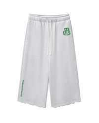 THG GREY CROPPED SWEATPANTS