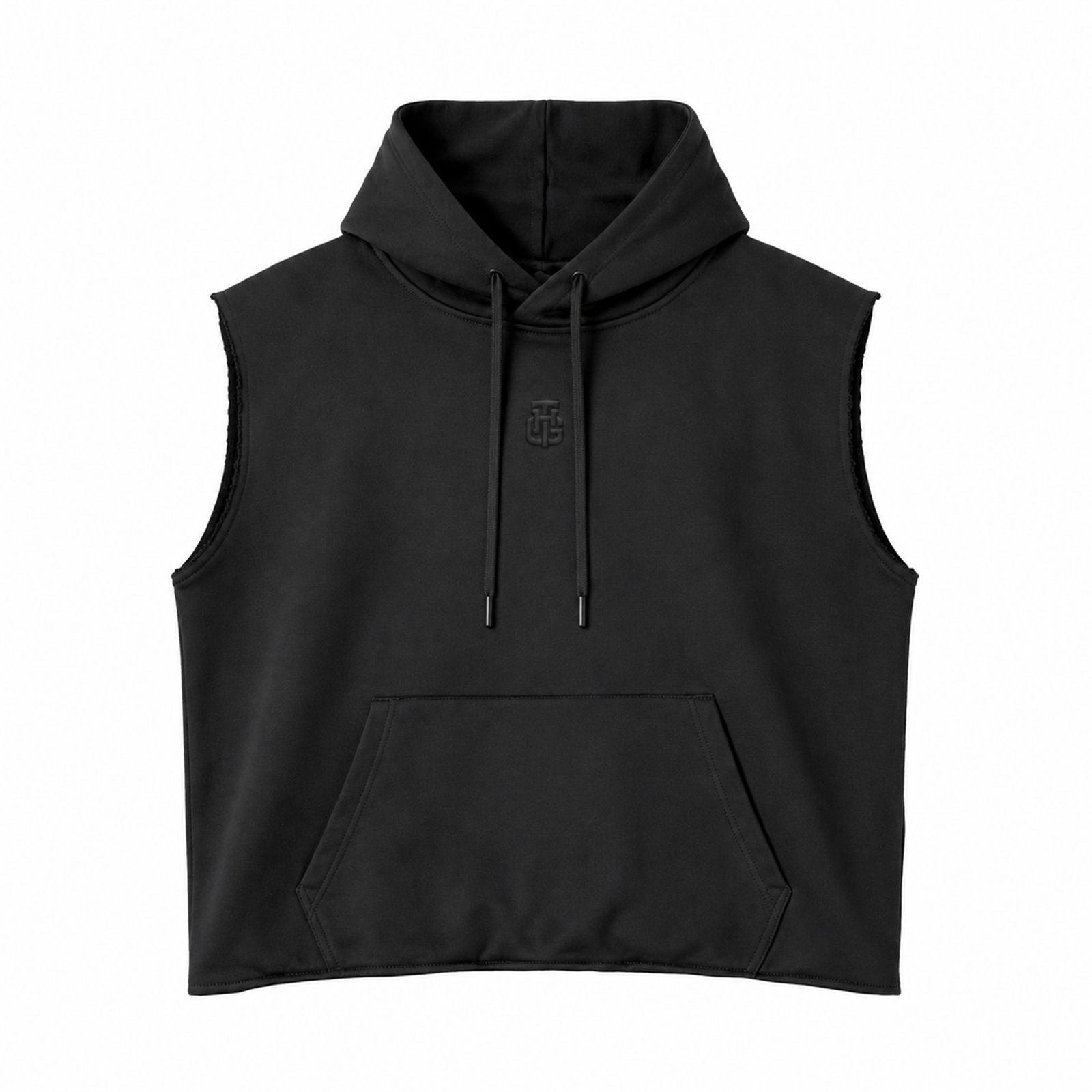 BASIC SLEEVELESS HOODIE