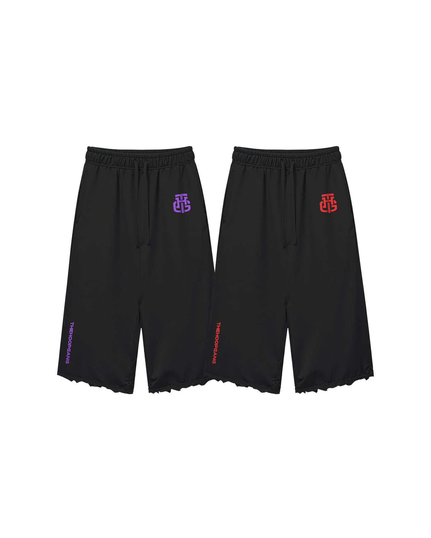 OG & RED CROPPED SWEATPANTS BUNDLE